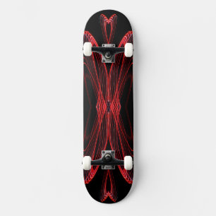 Skateboarddesign für Schmetterlingskarten Skateboard