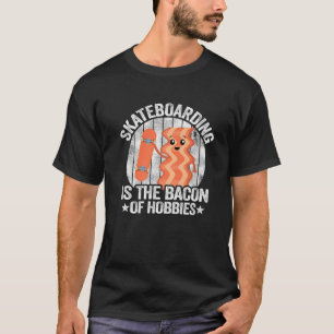Skateboarden ist das Herzstück von Hobbies Kids Fu T-Shirt
