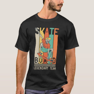 Skateboarden ist kein krimineller Skateboarder-Ska T-Shirt