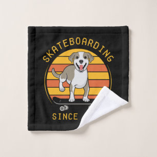 Skateboarden seit 1980 waschlappen