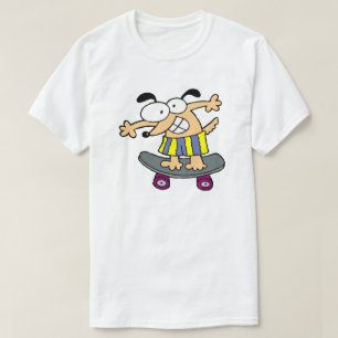 Skateboarder Charakter Skateboarden Spaß Skateboar T-Shirt