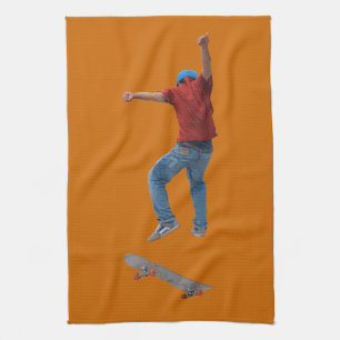 Skateboarder erhalten etwas Air Action Street Kulc Handtuch