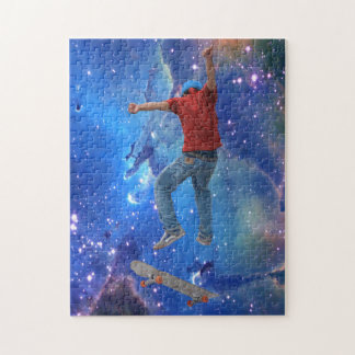 Skateboarder erhalten etwas Air Action Street Kulc Puzzle