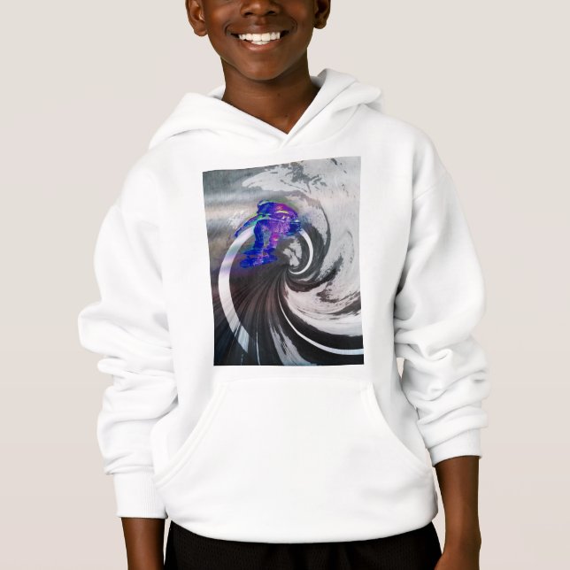 Skateboarder Hoodie (Vorderseite)