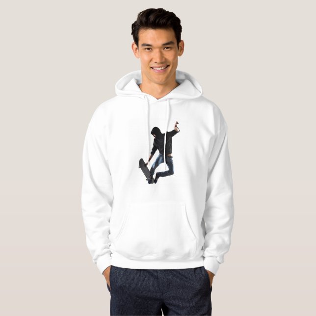 Skateboarder Hoodie (Vorne ganz)