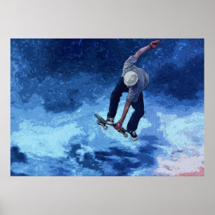 Skateboarder Poster