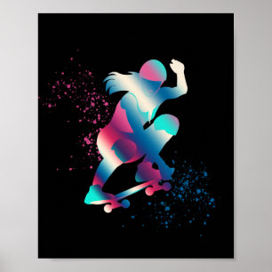Skateboarder Poster