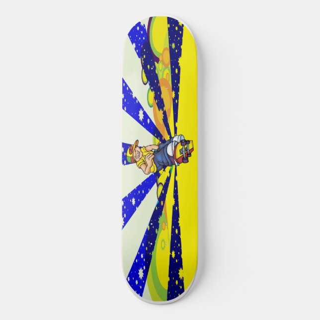 Skateboarder Skateboard (Vorderseite)