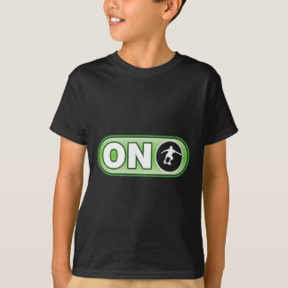 Skateboarder Skateboards auf Skateboard Sport T-Shirt
