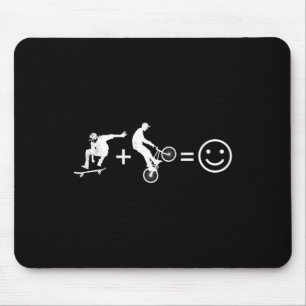 Skateboardfahren und BMX-Fahrradfahrer-Geschenk Sk Mousepad
