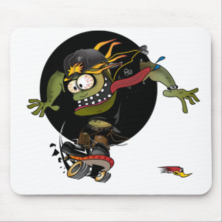 Skateboardfahrer Mousepad