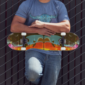 Skateboardgrafik abstrakt skateboard