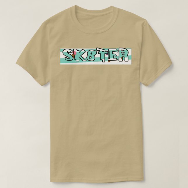 Skateboarding 117 T-Shirt (Design vorne)
