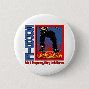 Skateboarding Button