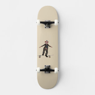 Skateboarding Clown Skateboard