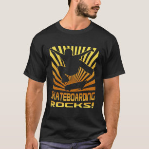 Skateboarding Felsen T-Shirt