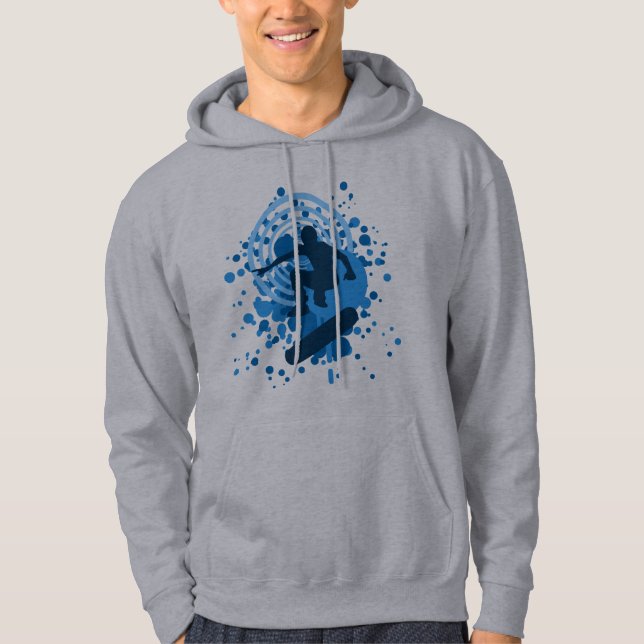 Skateboarding. HochfI Hoodie (Vorderseite)