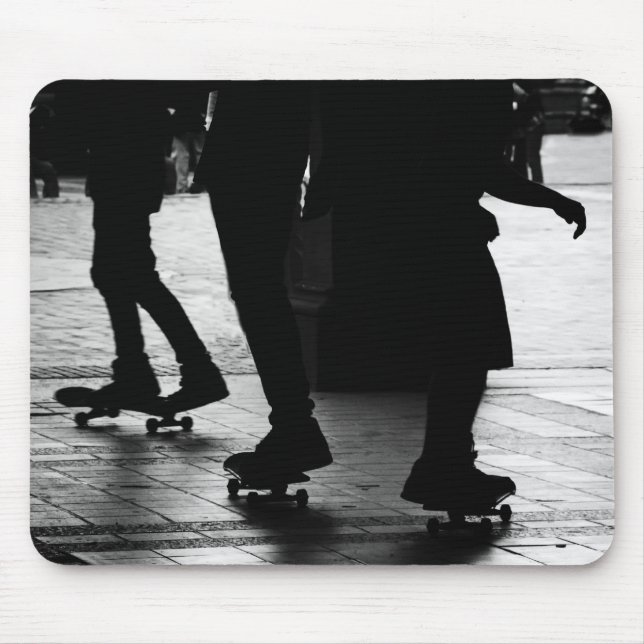 Skateboarding im Central Park, NYC Mousepad (Vorne)