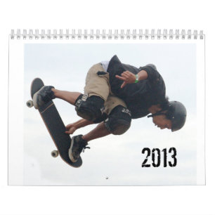 SkateBoarding Kalender, Copyright Karen J Williams Kalender