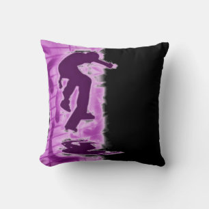 Skateboarding Pillow Kissen