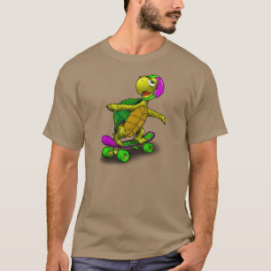 Skateboarding Schildkröte! T-Shirt