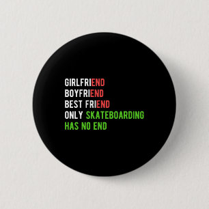 Skateboarding Skate Skater Skateboard  Button