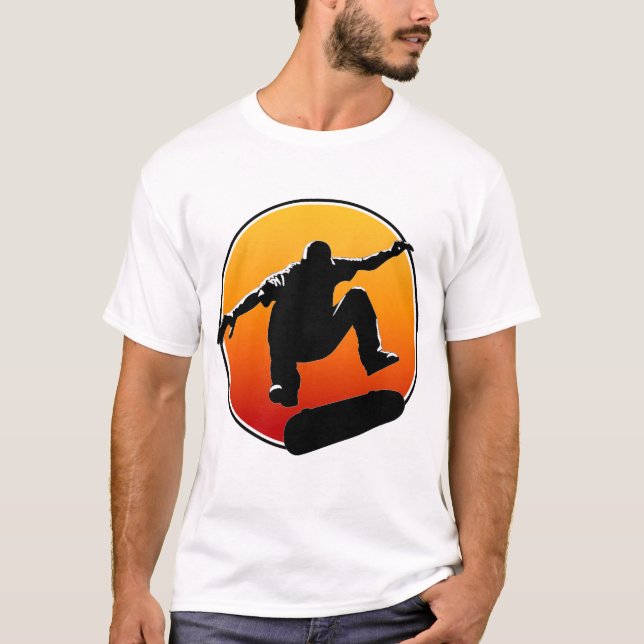 Skateboarding T - Shirt (Vorderseite)