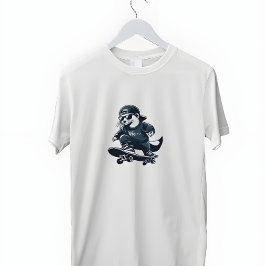 Skateboarding Weasel T-Shirt