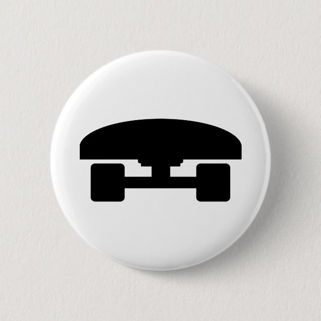 Skateboardlogoikone Button (Vorderseite)