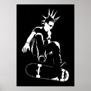 Skateboardpunk Poster