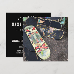 Skateboards für Colfax Einladung