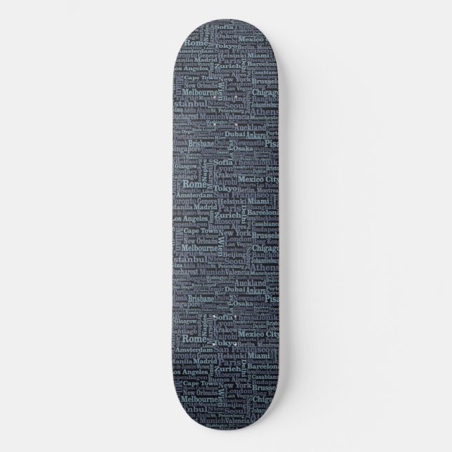 Skateboards für Weltstädte (Vorderseite)
