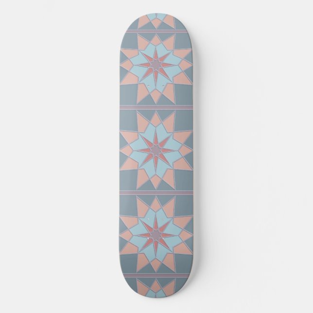 Skateboards mit Mosaiken (Vorderseite)