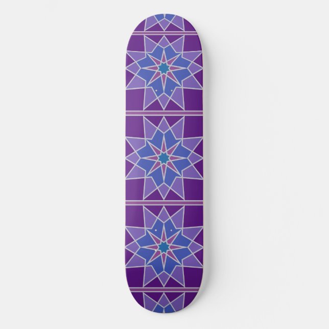 Skateboards mit Mosaiken (Vorderseite)