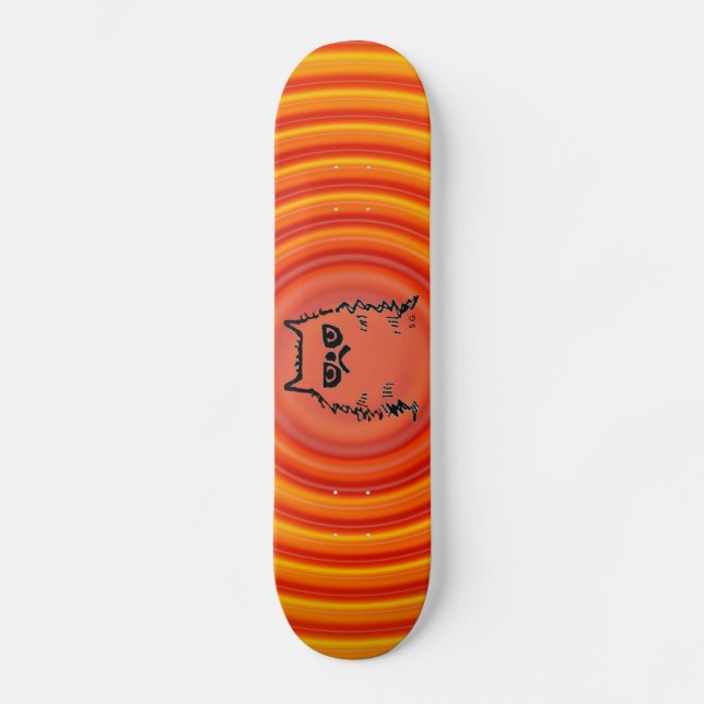 Skateboards, Skateboards, Skateboard und Deck auf  (Vorderseite)