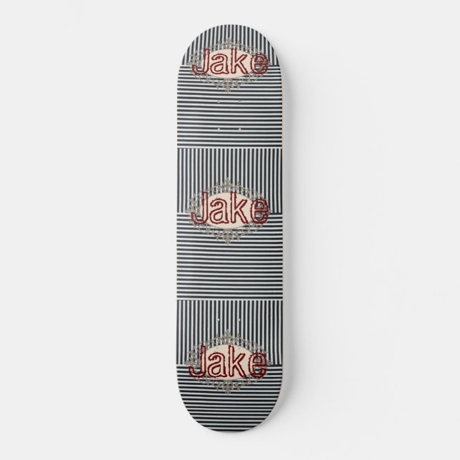 Skateboardstreifen Skateboard (Vorderseite)