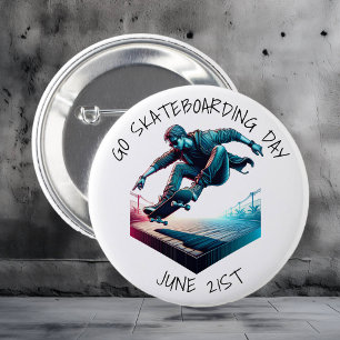 Skateboardtag button