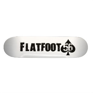 Skatebrett des Flatfoot 56 Skateboard
