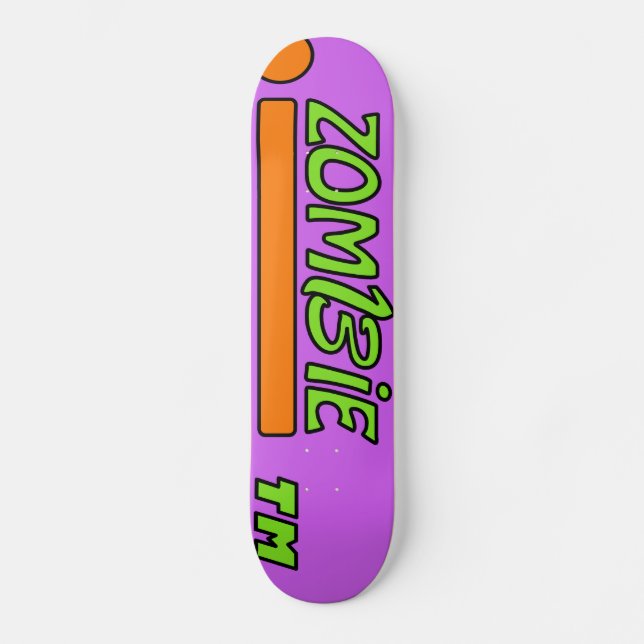 Skatebrett-Plattform grafisches iZOMBiE TM Skateboard (Vorderseite)
