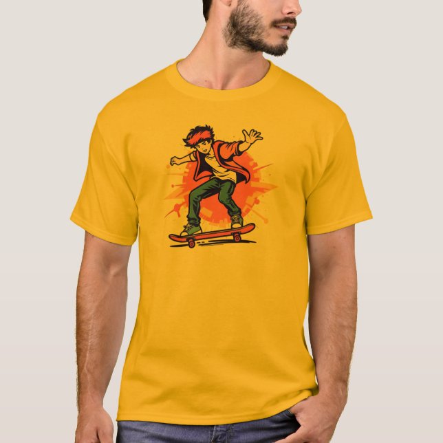 SkateBurst Legend T-Shirt (Vorderseite)