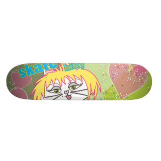 Skatekitty-Liebe Skateboard