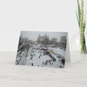 Skaten auf dem Rideau Kanal Karte