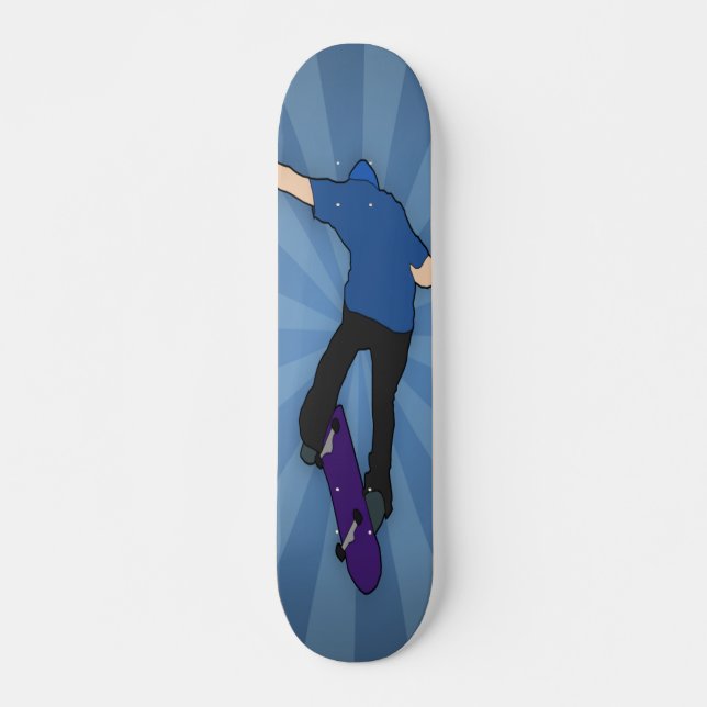 Skaten auf dem Skateboard (Vorne)