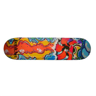 Skaten auf dem Solarauge Skateboard