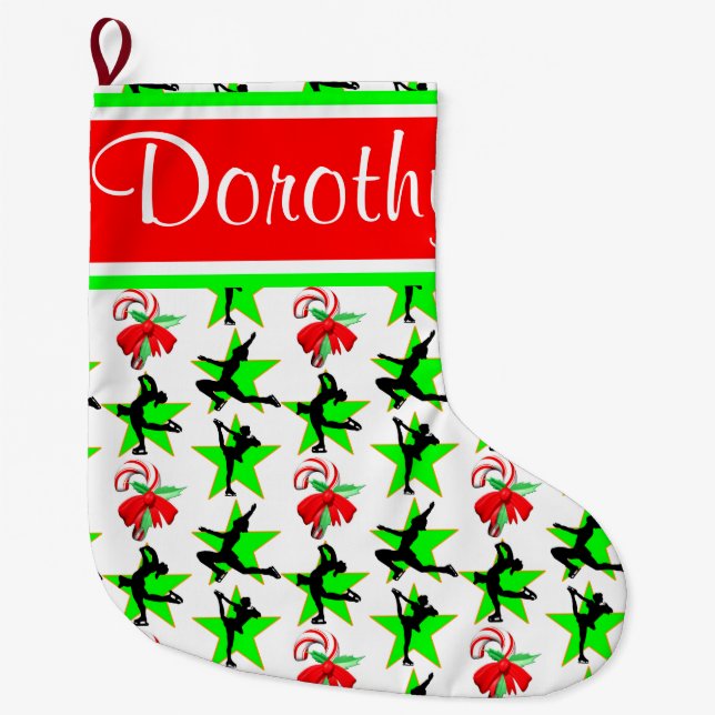 SKATEN-CHRISTMAS-STRUMPF für personalisierte ABBIL Großer Weihnachtsstrumpf (Vorderseite)