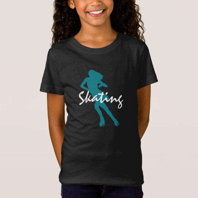 Skaten-Design-Kleidung T-Shirt (Vorderseite)