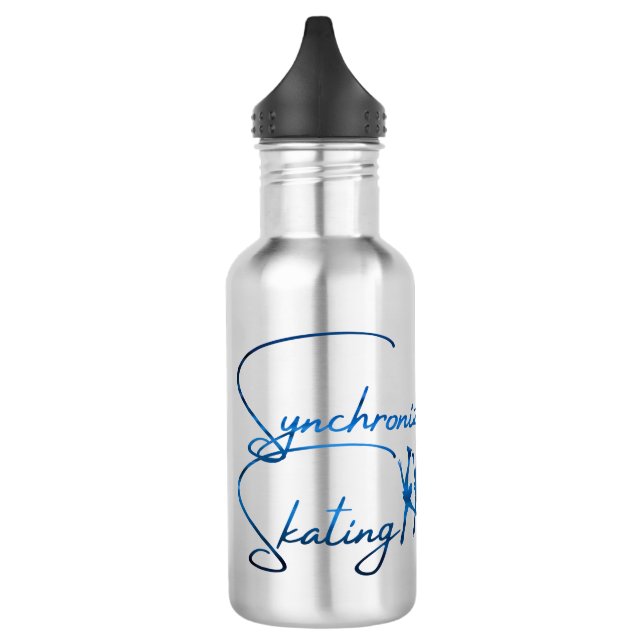 Skaten-Flasche Edelstahlflasche (Links)