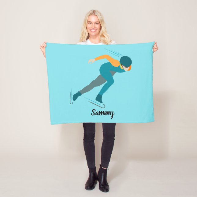 Skaten Fleecedecke (Beispiel)