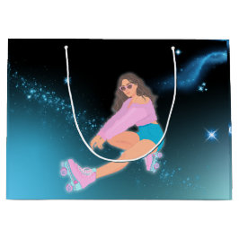 Skaten Girl Shopping Geschenktaschen Große Geschenktüte