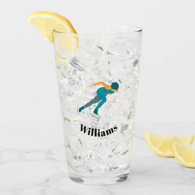 Skaten Glas (Vorderseite Ice)